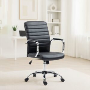 כיסא חדר ישיבות איכותי ידיות מרופדות