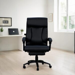 כיסא מנהלים עם הדום רחב במיוחד גב גבוה